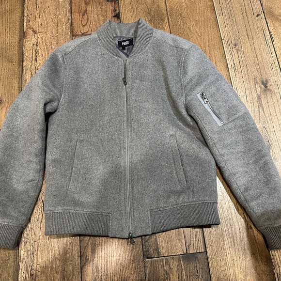 Paige Denim bomber jacket - Picture 3 of 6